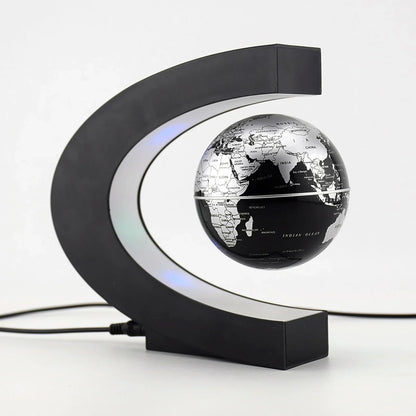 Spinning Globe Lamp with Floating Motion Effect