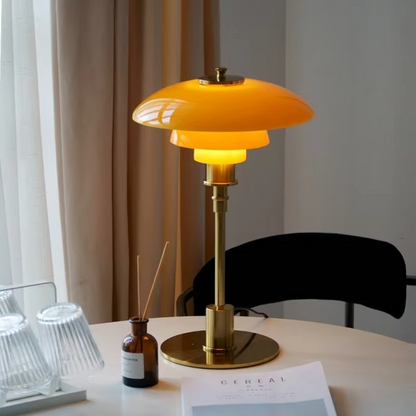 Sleek Adjustable Desk Lamp – Contemporary Metal Glass Light
