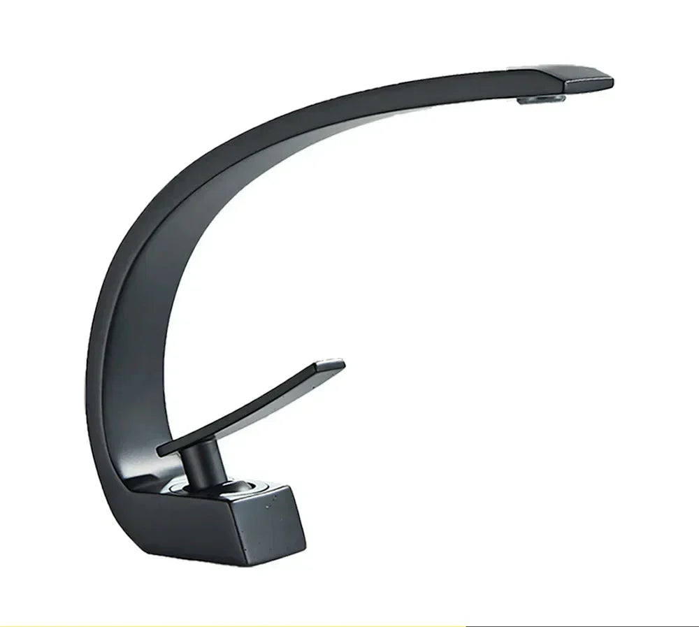 Modern Bathroom Faucet Stylish Chrome Finish