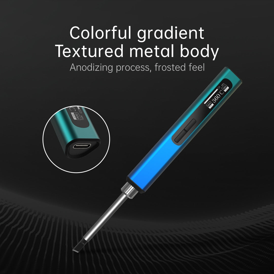 Compact Automatic Easy Use Soldering Iron Kit