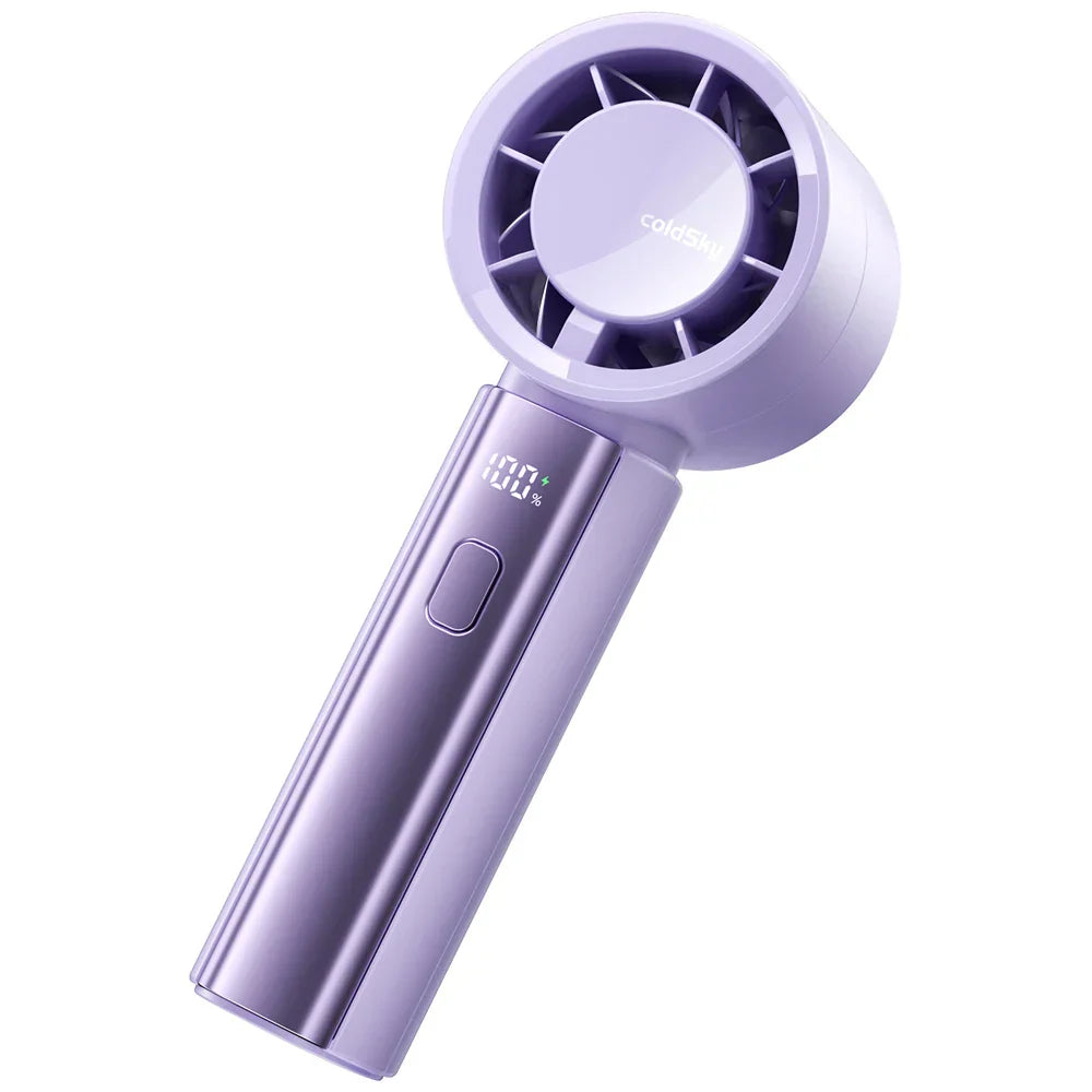 Portable Rechargeable Handheld Fan with Adjustable Speed