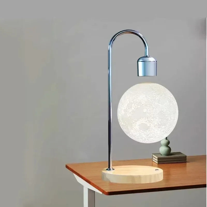Floating LED Moon Light with Wireless Charging Base