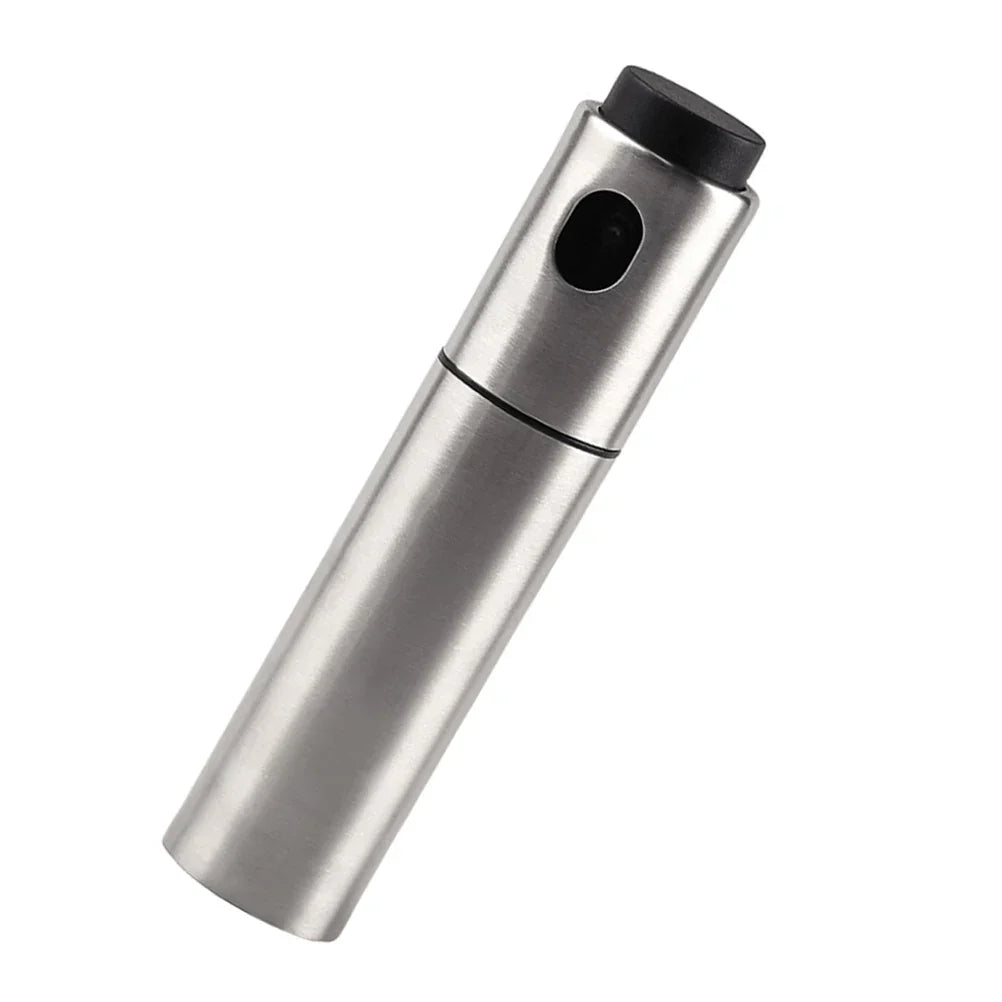 Premium Oil Sprayer Bottle - 100ml Stainless Steel Refillable