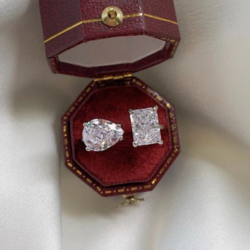 Fesara | Teardrop Zircon Elegant Adjustable Ring