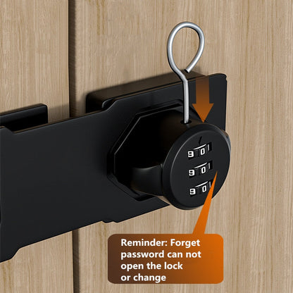 Secure Digital Combination Padlock Set