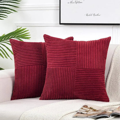 Decorative Pillow Covers - Set of 2 Cushion Covers