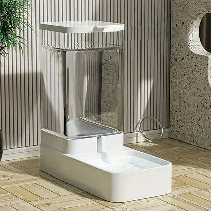 Automatic Pet Feeder and Water Dispenser Set - Fesara