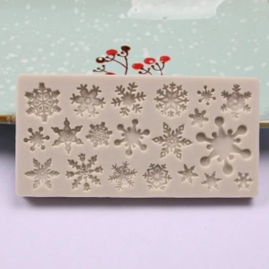 Winter Fun Silicone Baking Mold - Fesara