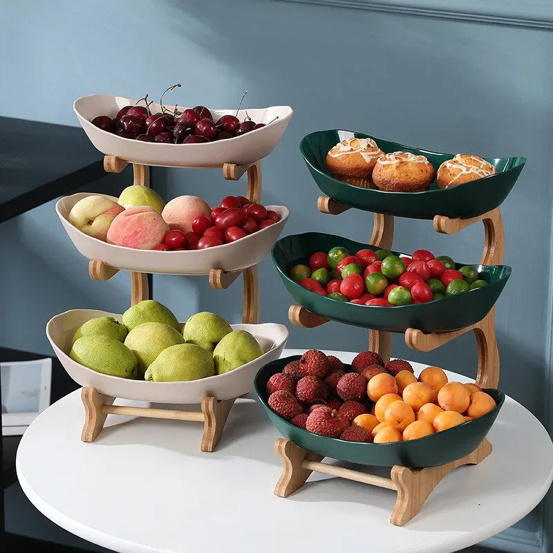 Space Saving Fruit Stand for Kitchen Countertop