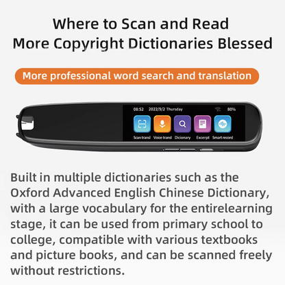 Intelligent WiFi Scanner Pen with Camera and 131 Languages