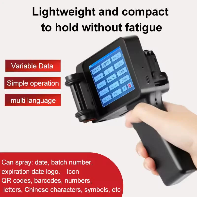 Portable Compact Mobile Inkjet Printer
