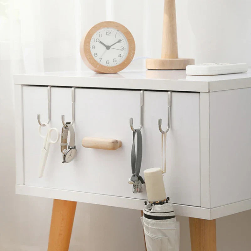 Strong Door Hooks Double Stainless Steel Hangers