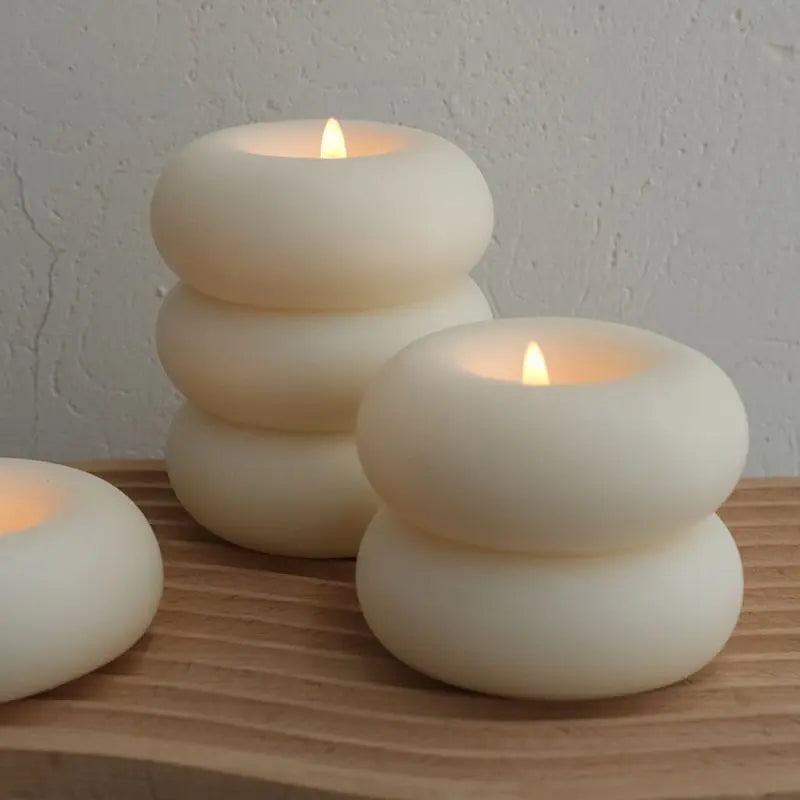 Soothing Donut Scented Smokeless Candle