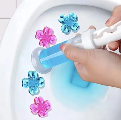 Fresh Bathroom Gel Flowers for Toilet and Urinal