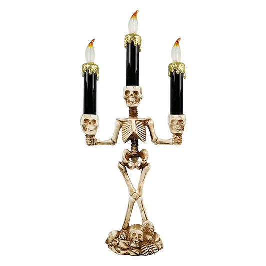 Spooky Skeleton Decorative Tea Lights - Fesara