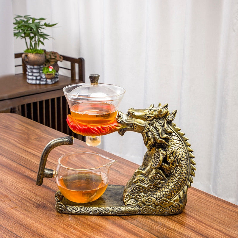 Luxury Gold Dragon Tea Infuser