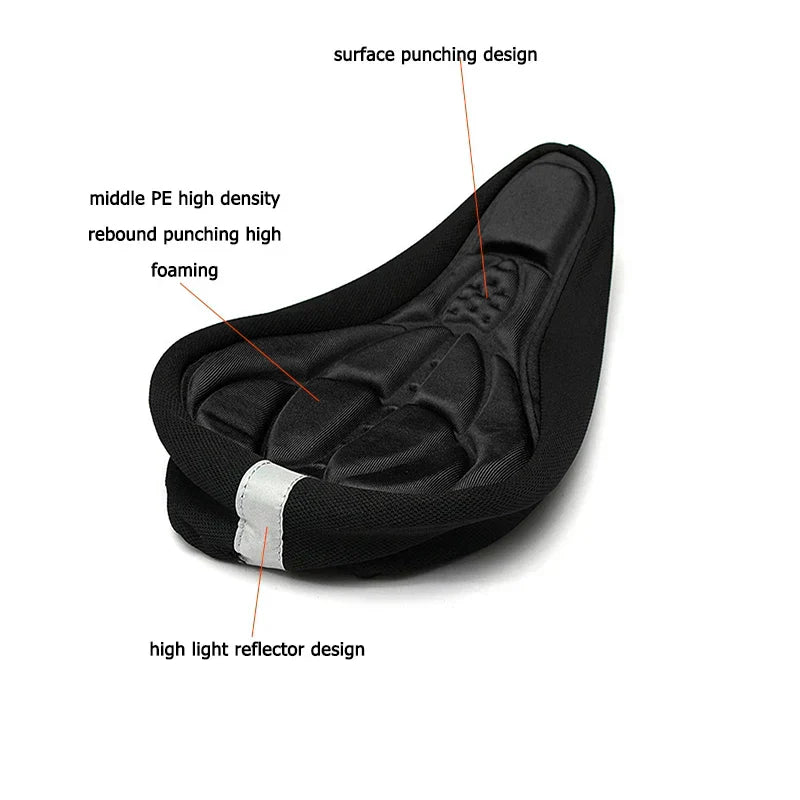 Soft Cushion Bike Seat Pad