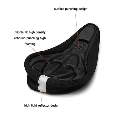 Soft Cushion Bike Seat Pad
