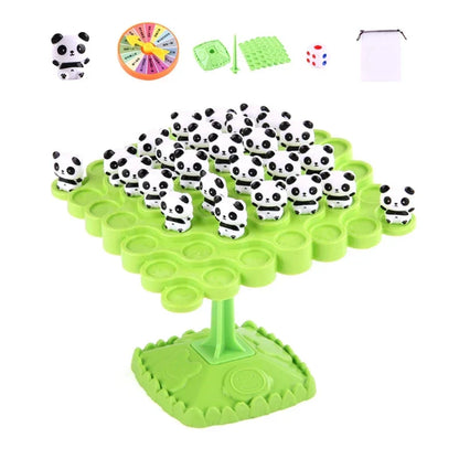 Cute Panda Balance Tree Figure - Fesara