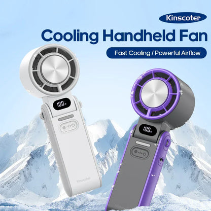 Portable Mini Handheld Fan with Rechargeable Battery