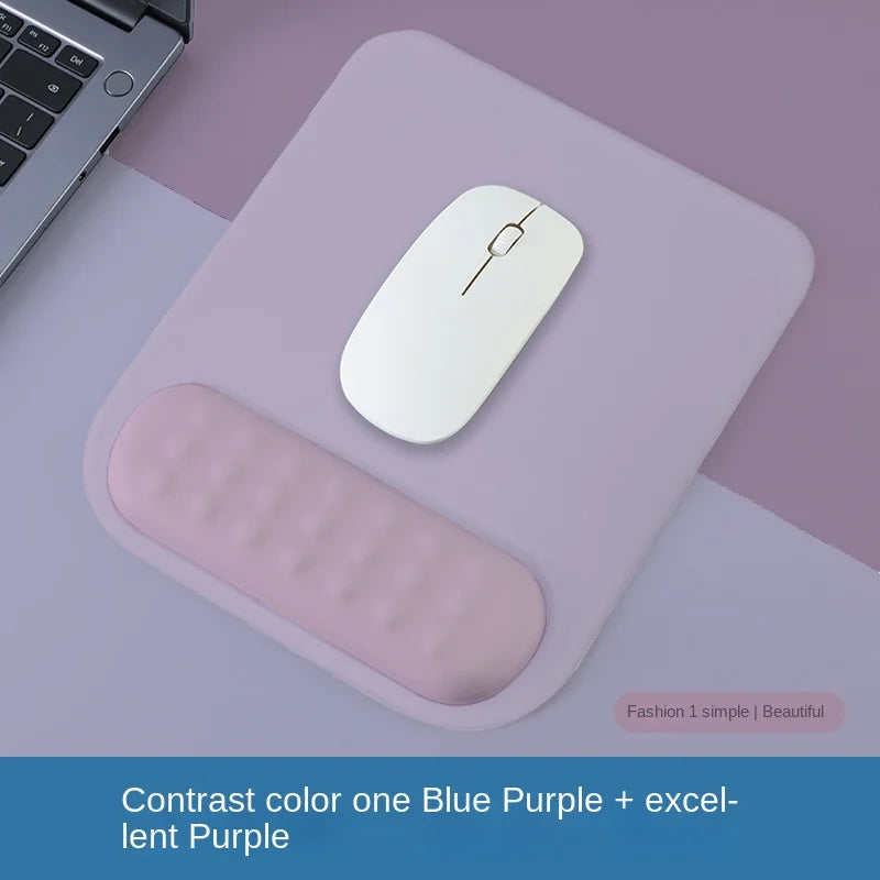 Soft Ergonomic Mouse Pad with Memory Foam & Non Slip Base