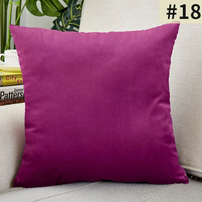 Plush Velvet Pillow Cover for Sophisticated Home Decor
