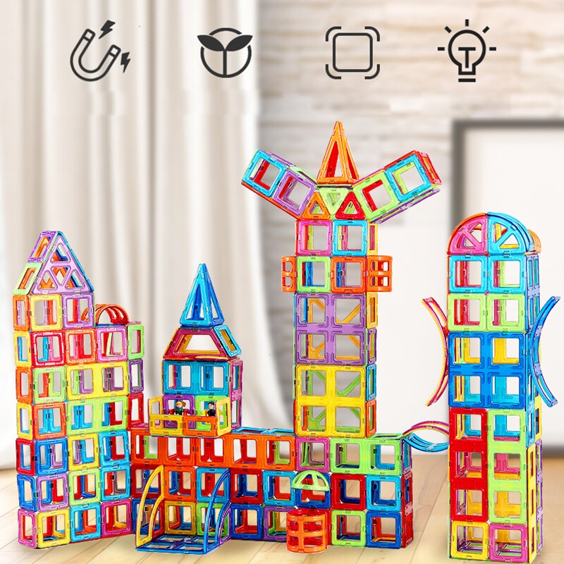 Magnetic Kids Building Blocks Set for Learning Fun