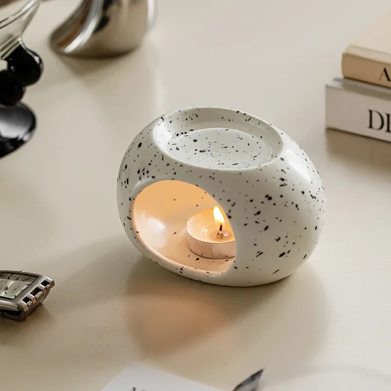 Luxury Black Ceramic Essential Oil Diffuser