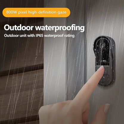 Wireless Video Doorbell with Night Vision and 2-Way Audio