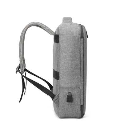 Stylish Tech Backpack with USB Charger Port
