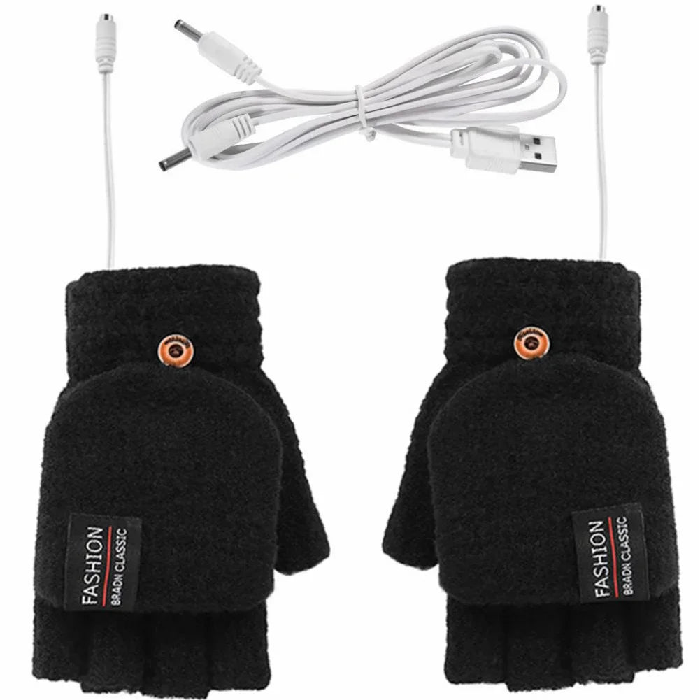 Warm Rechargeable Heated Gloves for Men Women