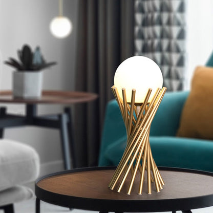 Stylish Round Table Lamp for Modern Decor