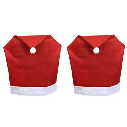 Festive Holiday Chair Covers for Dining Table