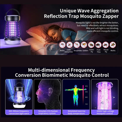 Portable Outdoor Bug Zapper Camping Lamp