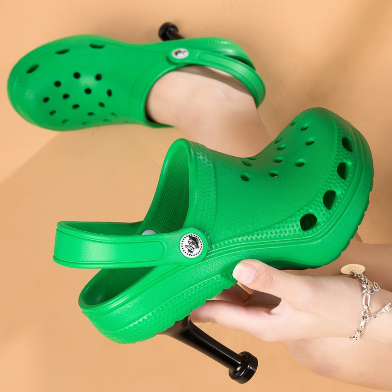 Grip Sole Summer High Heel Beach Sandals