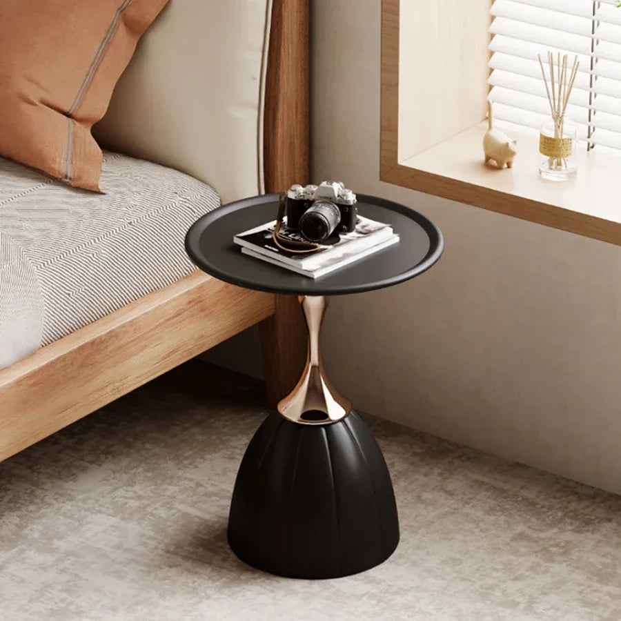 Modern Wooden End Table in Nordic Style