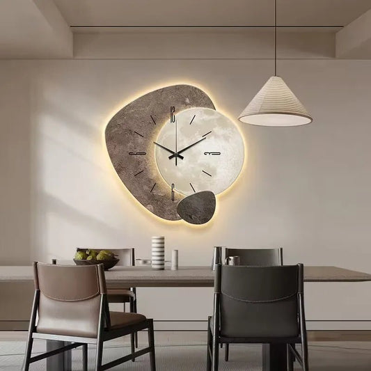 Simple Scandinavian Style Wall Clock - Fesara