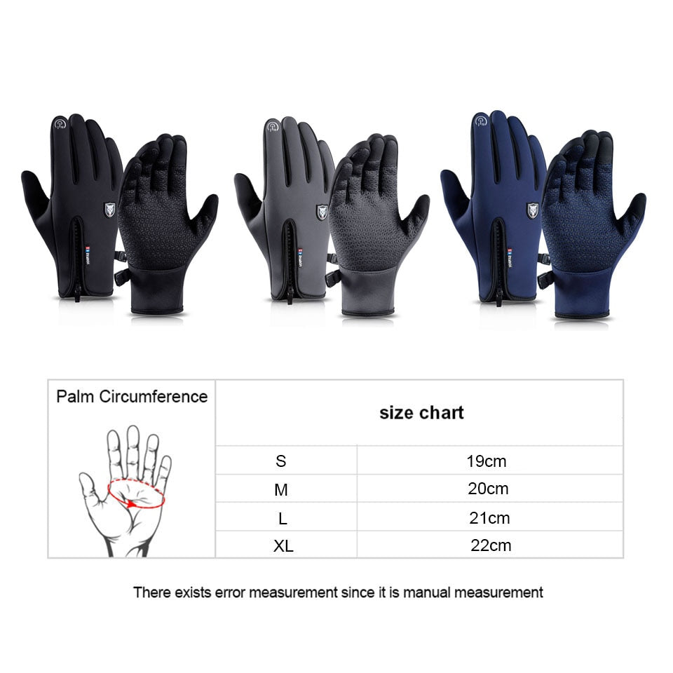 Warm Waterproof Insulated Touch Gloves