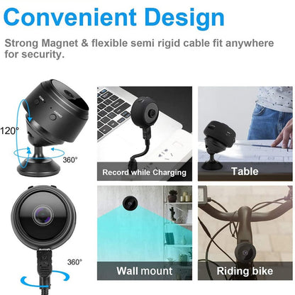 Compact Home Security Wifi Camera