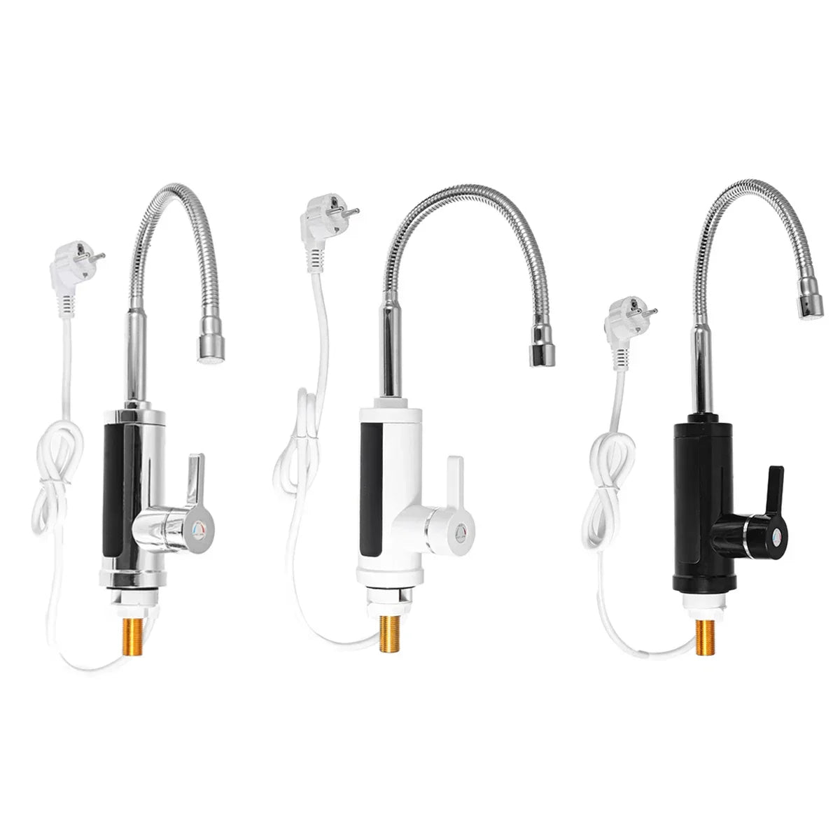 Instant Hot Water Kitchen Faucet with Digital Temperature Control