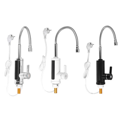 Instant Hot Water Kitchen Faucet with Digital Temperature Control