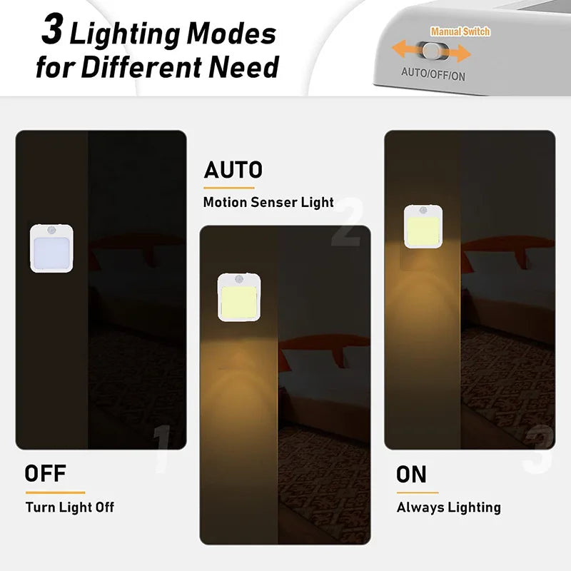 Compact LED Motion Night Lamp