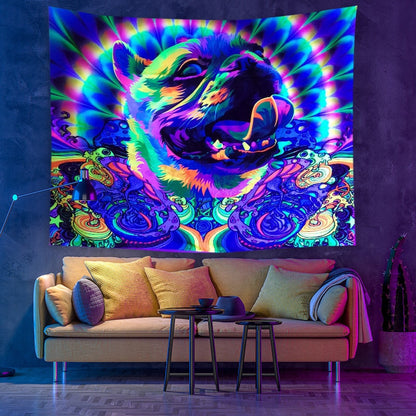 Vibrant Glow Wall Hanging Tapestry