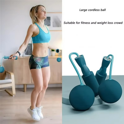 Wireless Weighted Jump Rope for Fitness Training