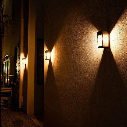 Bright Outdoor Fence Wall Light