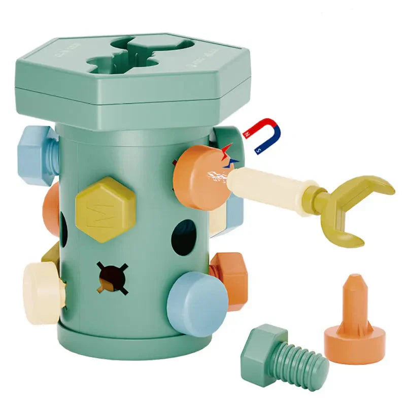 Wooden Educational Screw Toy Set - Fesara