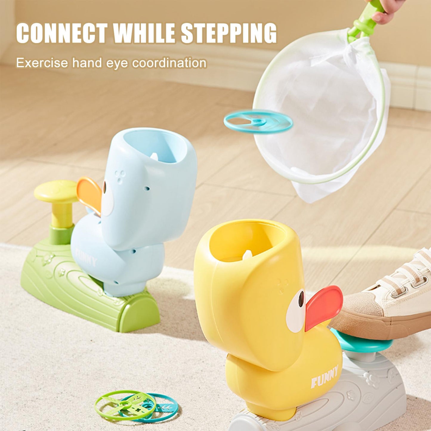 Fun Flying Disc Launcher Toy