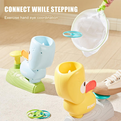 Fun Flying Disc Launcher Toy