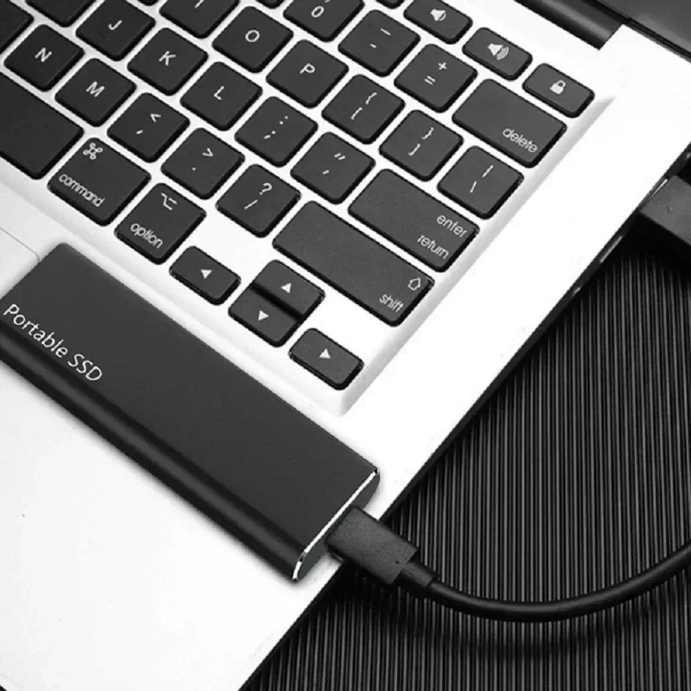 Fast Mobile SSD External Hard Drive for Laptop