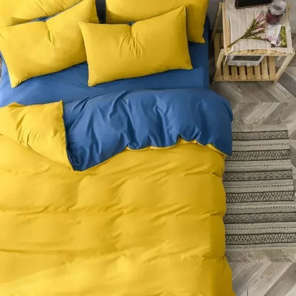 Soft Reversible Duvet Cover Set